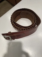 Leather .38 cal Cartridge Belt