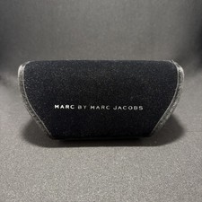 Marc By Marc JACOBS Black Velvet Eyeglass Sunglass Case Magnetic Closure
