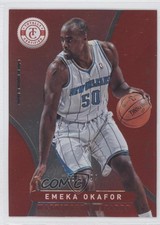 2012-13 Totally Certified Totally Red 283/499 Emeka Okafor #158 d4e