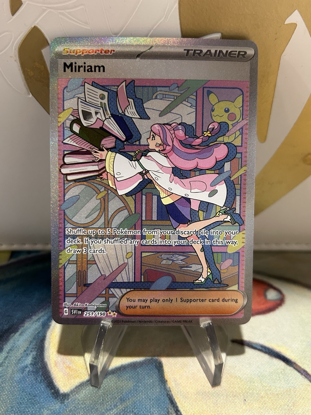 Miriam 2023 Scarlet & Violet #251/198 Special Illustration Rare Price Guide  - Sports Card Investor