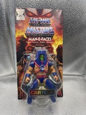 40th Anniversary Masters of the Universe Origins Man-E Faces Unpunched      Sealed