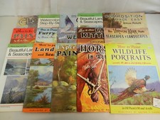 WALTER T FOSTER Lot Of 15 Vintage How To Draw And Paint Instructional Art Books