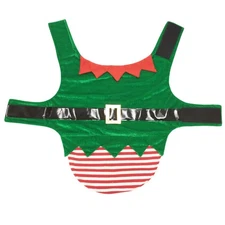 Lovely Pet Clothes Christmas Elf Puppy Fancy Cosplay Costume Pet Supplies {