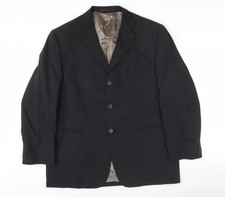 Marks and Spencer Herren Blazer anthrazit Wolle, Gr&ouml;&szlig;e 42