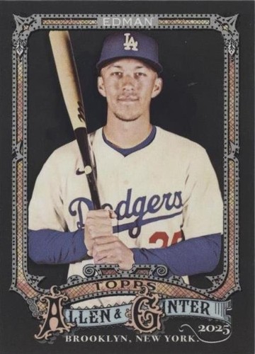 2025 Topps Allen & Ginter Mini Tommy Edman Los Angeles Dodgers