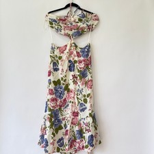 Reformation Womens Riya Dress Donna Multicolor Size 10 NWT