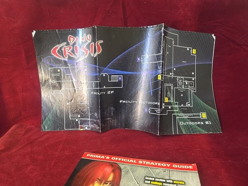 DINO CRISIS Official Strategy Guide Prima Games Playstation Capcom W Poster!!.. - Picture 6 of 8