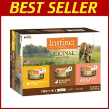High Protein Grain-Free Wet Cat Food Variety Pack
