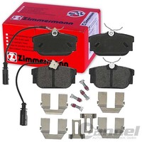 Zimmermann Scheibenbremsbelag Hinten FüR Seat Alhambra VW Sharan Transporter T4