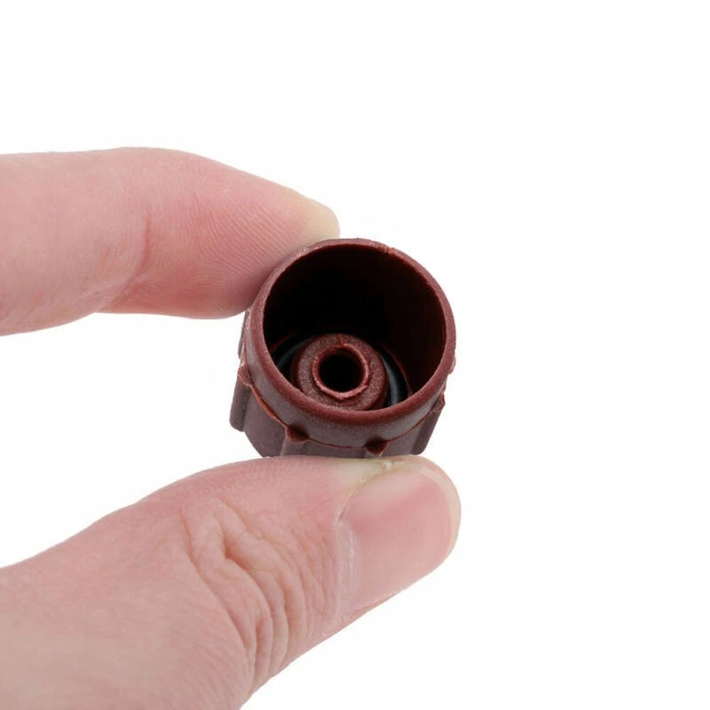 Kit de 2 piezas de tapa de válvula de aire acondicionado válvula central cubierta antipolvo alto/bajo Foto 2 de 4