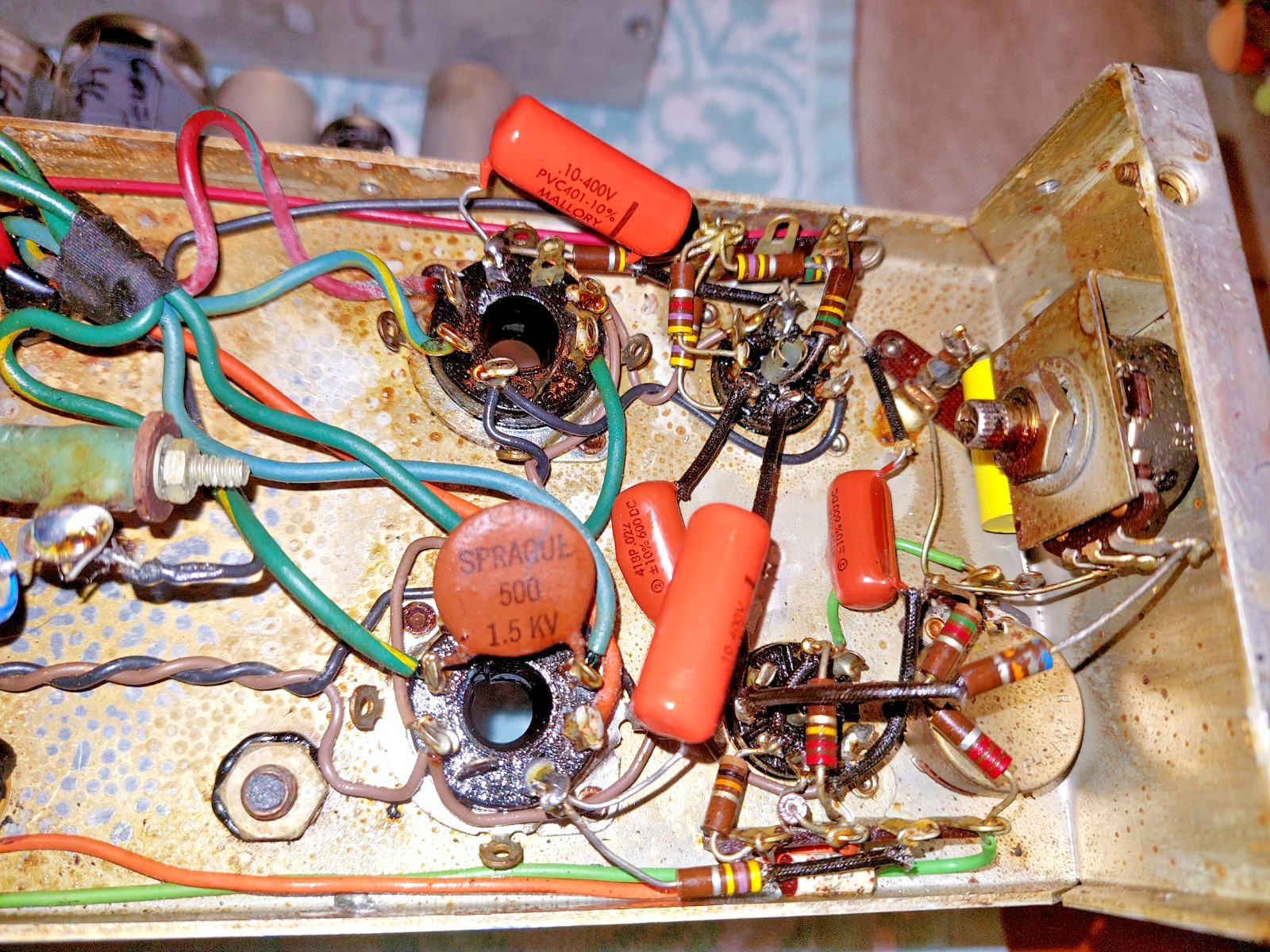 Clean Fresh Restore Fisher 70AZ  Mono Audio Amplifier (SN 51458) Prem 5881 Tubes