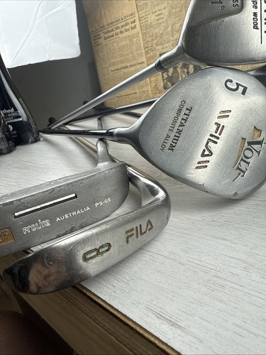 set of Fila Volt Golf Clubs. irons Woods Putter Hippo Houdini 21 - Picture 7 of 9