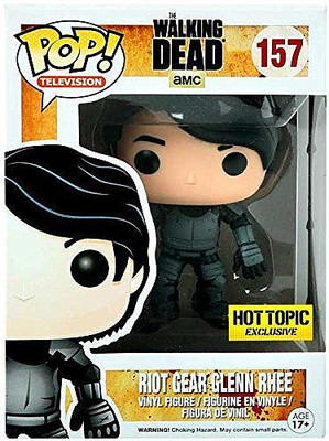 FUNKO POP!__The Walking Dead__Riot Gear GLENN RHEE 3.75