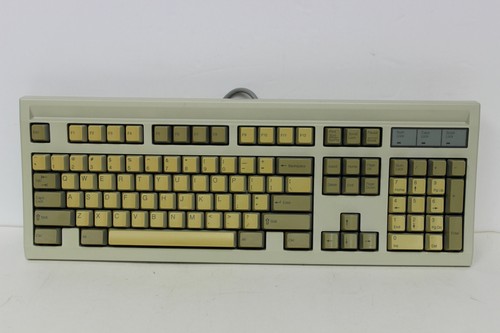 NEC 158-050707-000 PS/2 KEYBOARD MODEL RT101 WITH WARRANTY *YELLOWED** - Picture 1 of 6