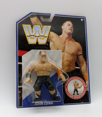John Cena Retro Series WWE 2016 Figure w/protector...
