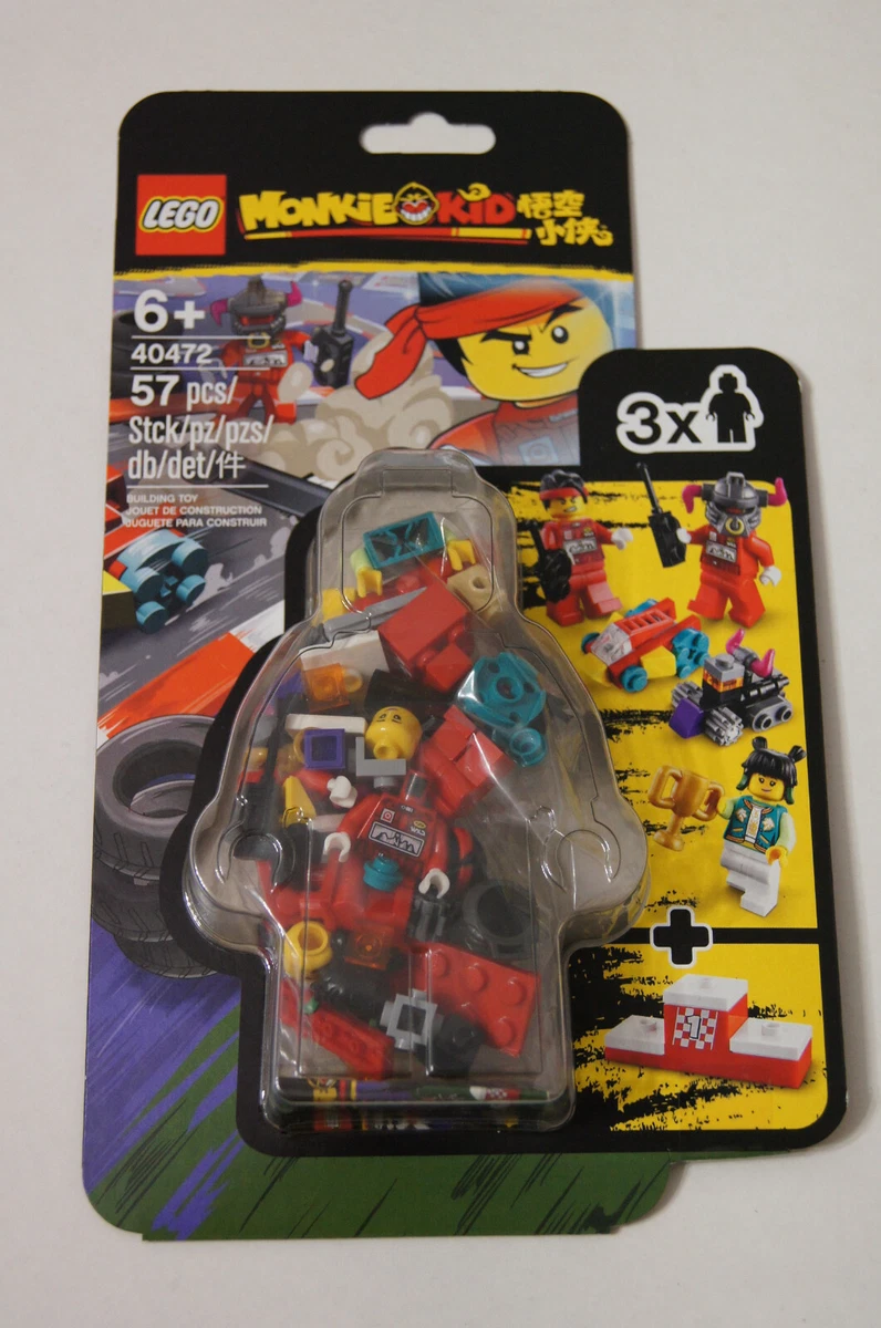 LEGO 40472 MONKIE KID S RC RACE NEW SEALED KIT W 3 MINIFIGURES EXCLUSIVE
