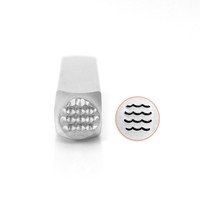 Impressart- Waves Metal Stamp 6mm on sale Impressart- Waves Metal Stamp 6mm on sale