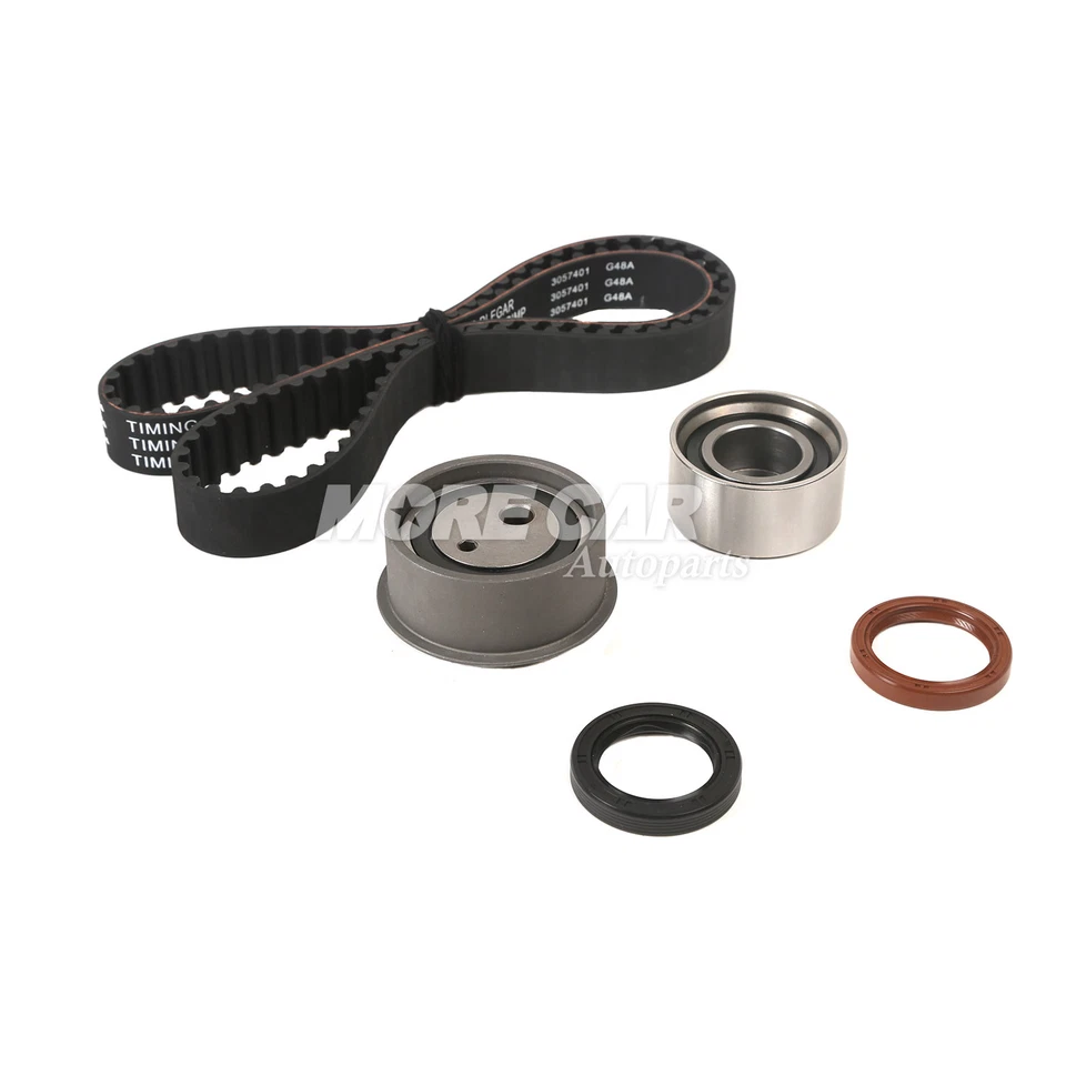 Kit de correa de distribución Fit 1997-2006 Hyundai Elantra Tiburon Kia Spectra 2.0 bomba de agua Foto 2 de 4