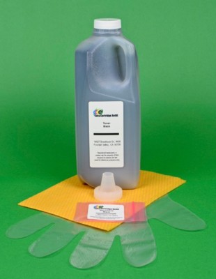 Toner Refill Kit w/Chip for Lexmark MS810de MS810dn MS810dtn MS810n. 650gr.