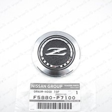 New Genuine Nissan 79-83 Datsun 280zx S130 Front Hood Z Emblem Badge F5880-p7100