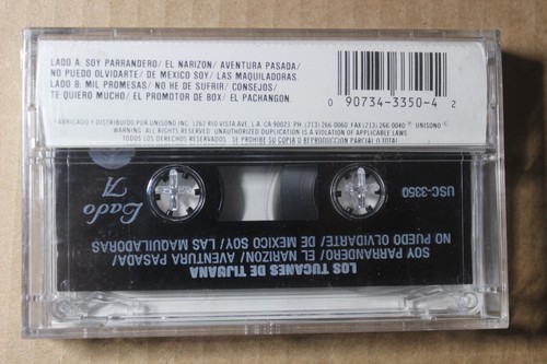 LOS TUCANES DE TIJUANA SOY PARRANDERO ULTRA RARE NEW SEALED - Picture 2 of 2