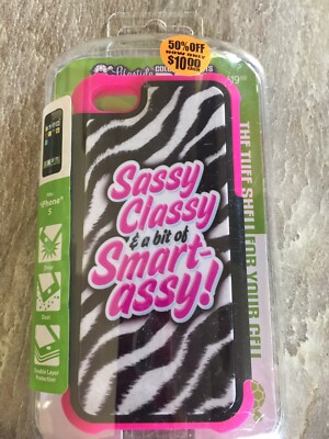 Turtlebox Sassy Classy Zebra Stripe Iphone 5 Case New