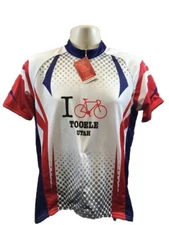 Scudo Men’s Size Large 3/4 Zip Cycling Jersey I Bike Tooele Utah NWT
