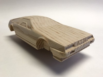 Wooden Pinewood Derby Pre Cut 24 Type 1 Original 1953 Pine Car Roadster Derby Car Toys Hobbies
