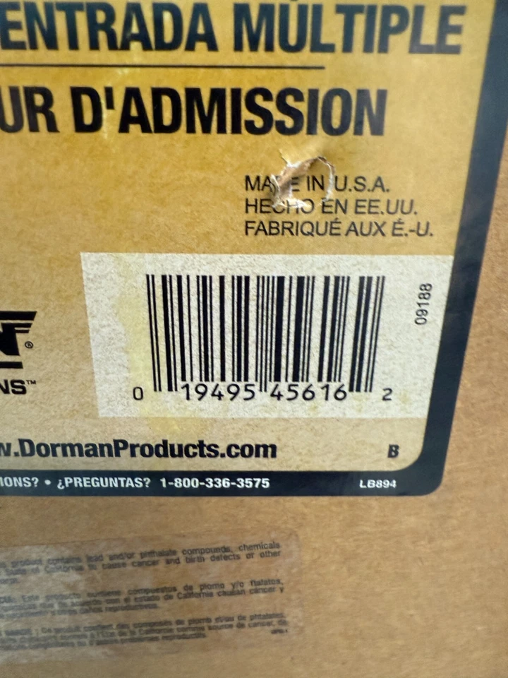 Colector de admisión de motor Dorman 615-375 para Ford F-150 2007-2008/serie E Foto 3 de 3