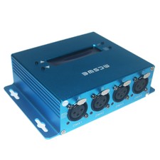 Bidirectional 4 DMX 2048CH DMX512 Stage Lighting to Art-Net Network Controller