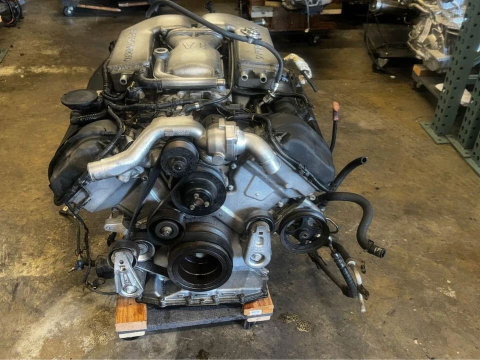Jaguar XKR XJR JX8 X100 2003 2004 2005 2006 4,2 L motor supercargador 80 k Foto 3 de 4