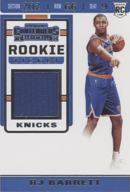 2019-20 Panini Contenders Optic - RJ Barrett #13 for sale | eBay