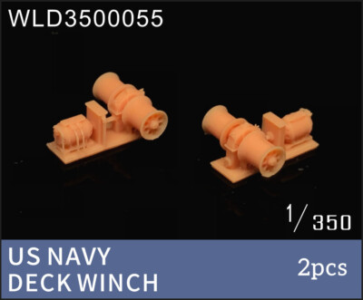 WULA MODELS WLD3500055 1/350 US NAVY DECK WNCH 3D-Printed Parts