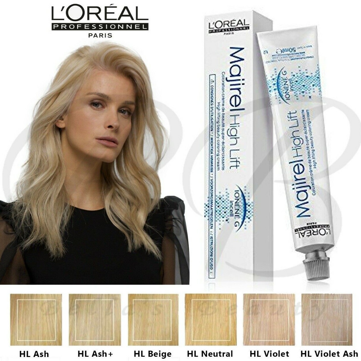 L'OREAL Professional Majirel HL High Lift Permanent Hair Colour Color Dye *NEW* | eBay L'OREAL Professional Majirel HL High Lift Permanent Hair Colour Color Dye *NEW* | eBay