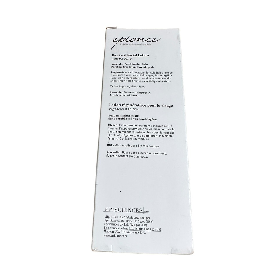 Epionce Renewal Facial Lotion 1.7oz/50ml Brand New ""LOTION ONLY