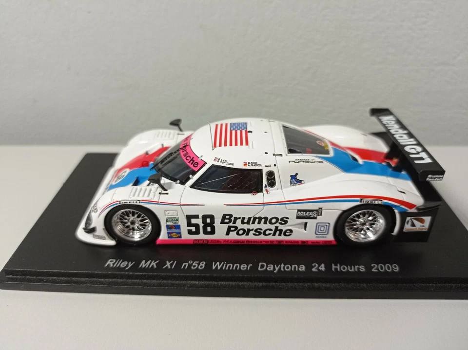 RARE SPARK 1:43 RILEY MK XI no 58 WINNER DAYTONA 24 HOURS 2009 - CODE 43DA09 - Image 2 of 4