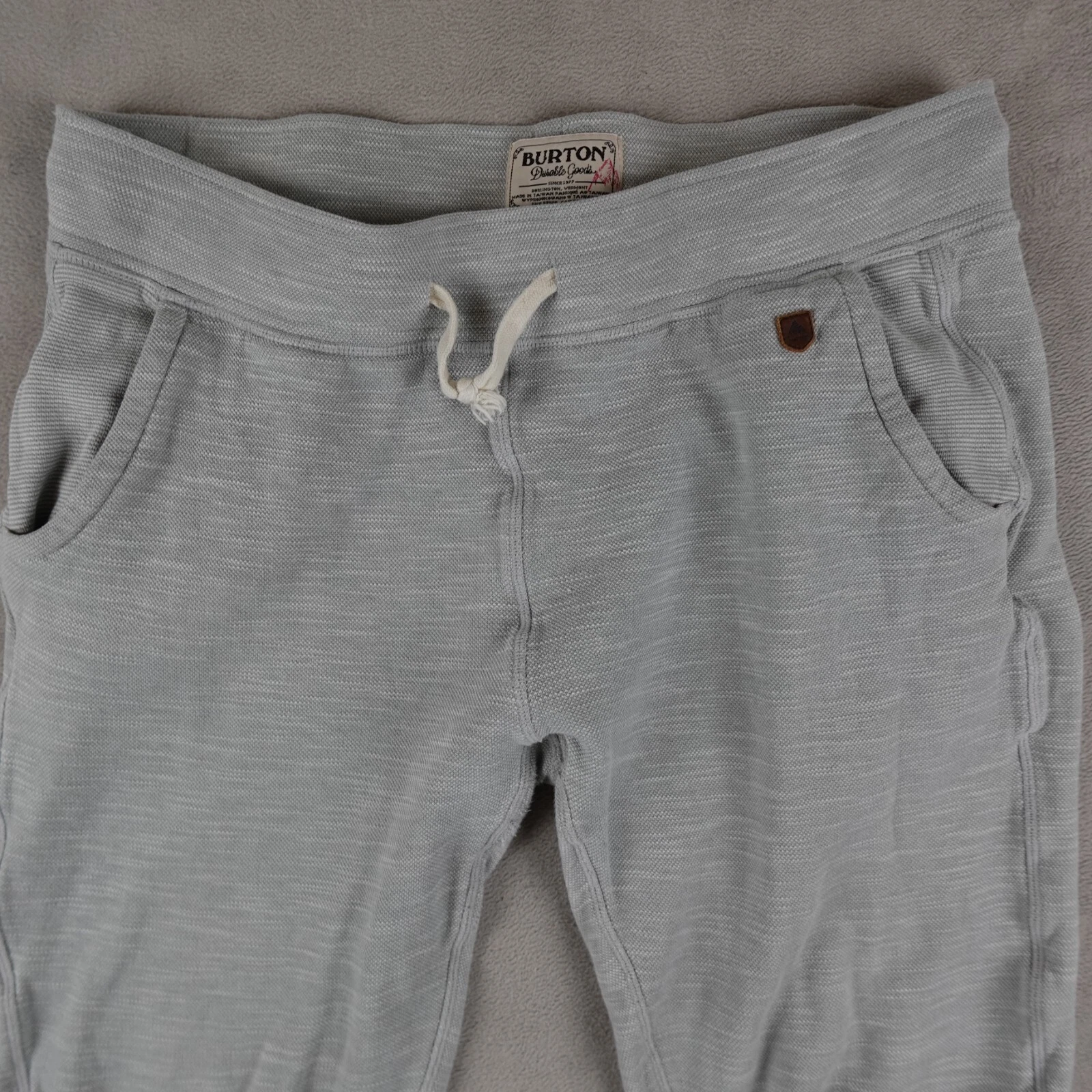 burton joggers drawstring lightweight durable goods pants