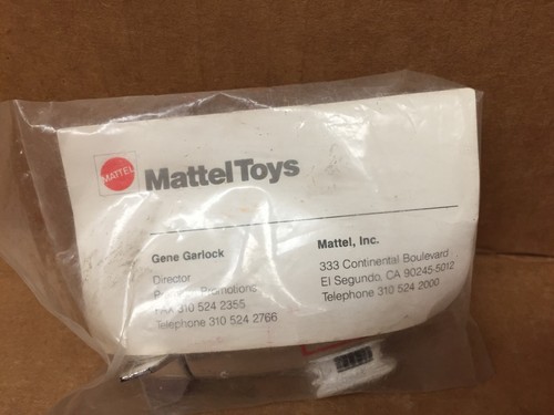 HOT WHEELS 1991 SEMA SHOW MATTEL PROMO CHROME BLIMP WITH VISITENKARTE - Bild 3 von 5