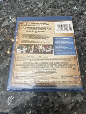 William Shakespeares Romeo & Juliet (Blu-ray Disc, 2010) Brand New