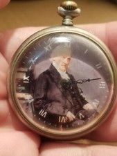 Antique Pocket Watch Moeris American President James Buchanan 1860