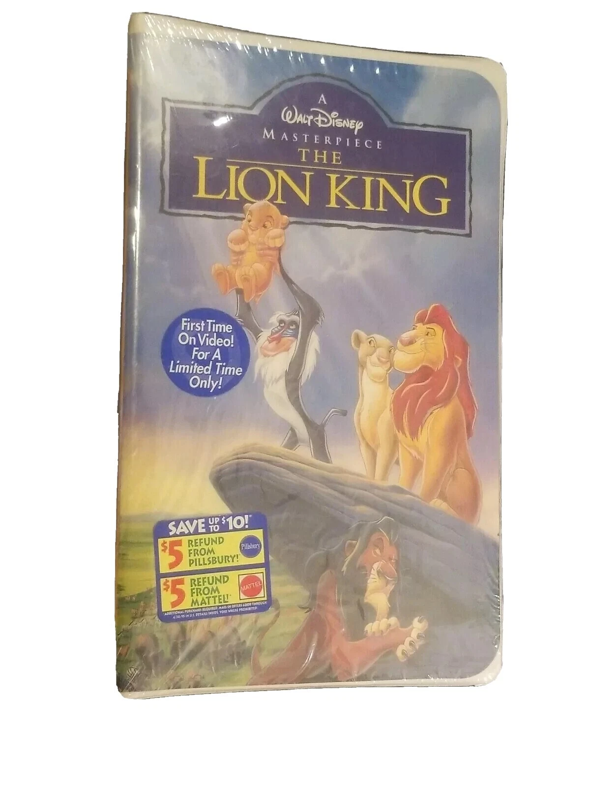 The Lion King Collector's Edition VHS Tapes