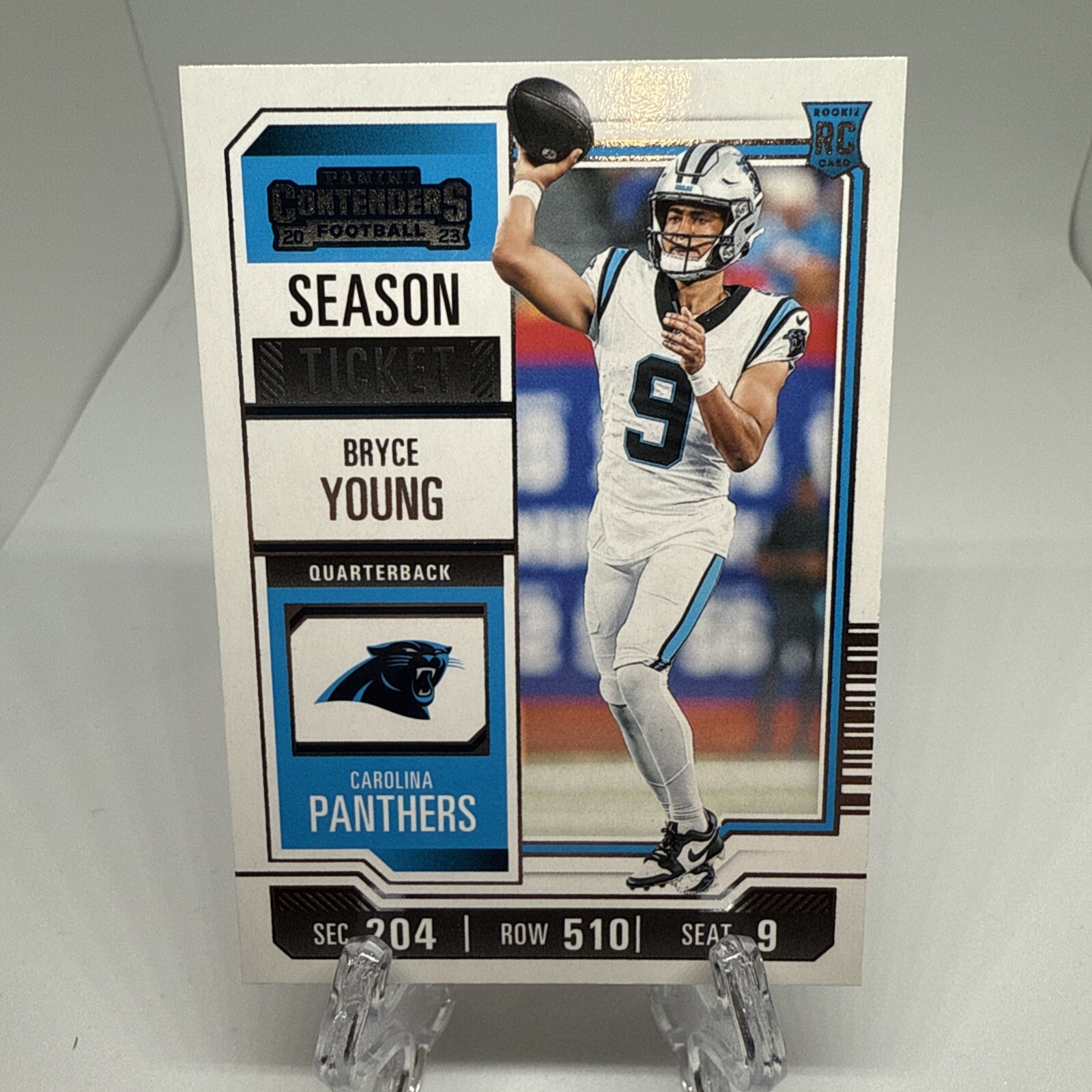 2023 Panini Contenders Optic - Season Ticket #7 Bryce Young (RC)