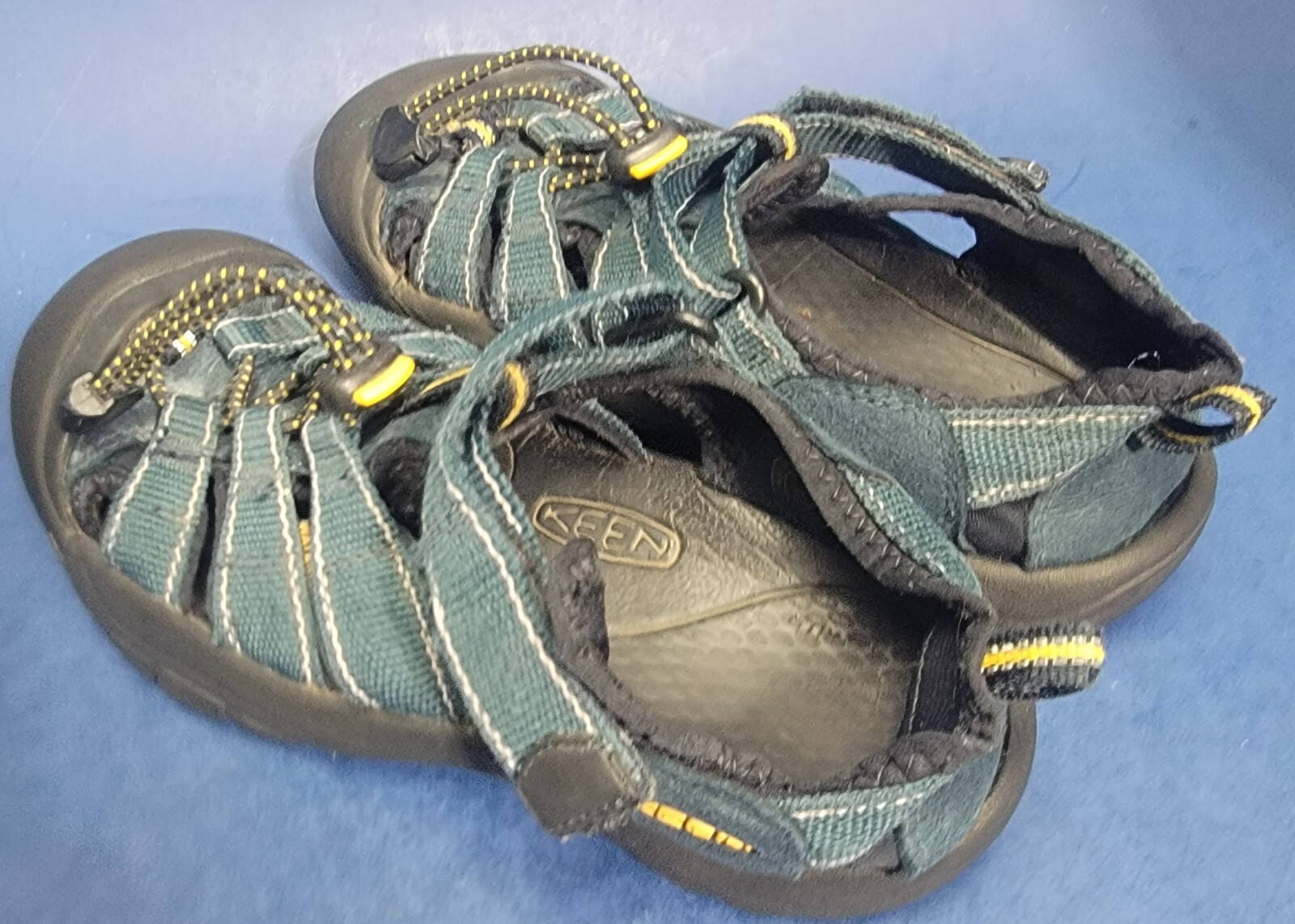 Scarpe Keen FishermanBoys taglia 2 blu impermeabili sport escursionismo giovani sandali