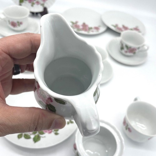 Set da tè vintage Retsch & Co Wunsiedel Bavaria 15 pezzi porcellana - Foto 11 di 12