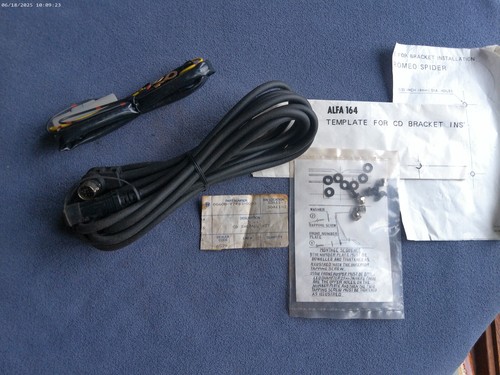 ALFA ROMEO 164 / Spider CD INSTALL KIT 608-97483 Incomplete - Picture 13 of 13