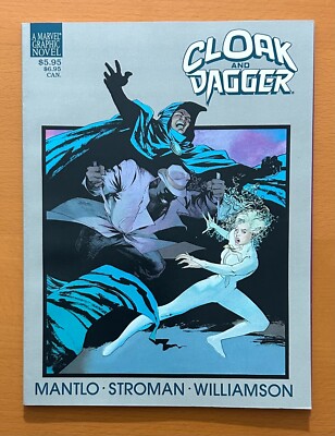 Cloak and Dagger GN, 1st print RARE Marvel Graphic Novel #34 (1988) NM-
