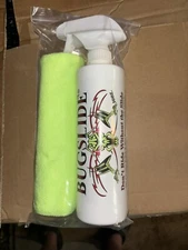 BugSlide 16oz - Windshield Cleaner & Bug Remover - Polish and Protect with Towel