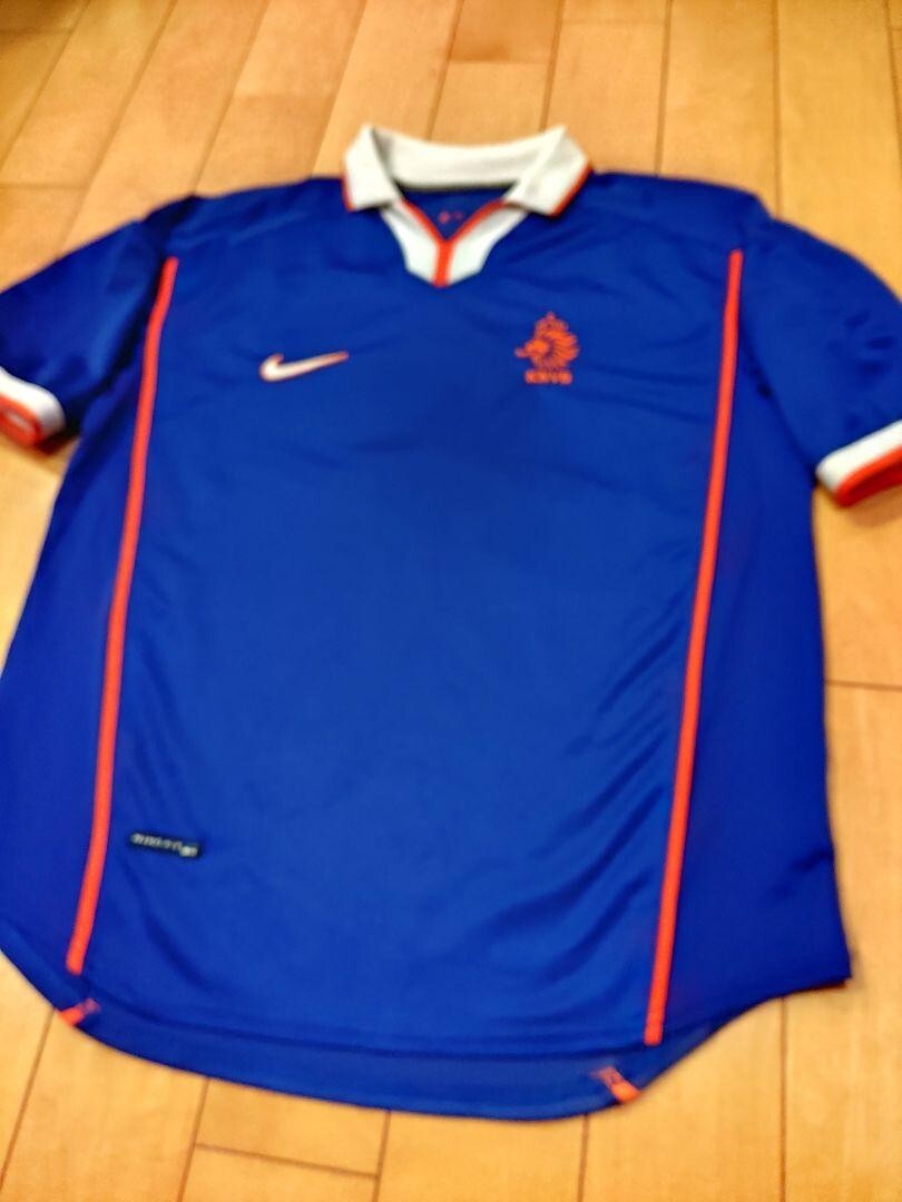 1998 NIKE Netherlands National Team Ｌ Nike The Netherlands NATIONAL TEAM Home 1998 Vintage Uniform