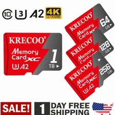 1TB Micro SD Memory Cards 128GB 256GB Class 10 TF Flash Chip Card Wholesale Lot