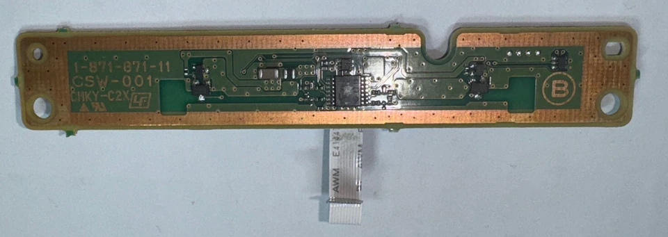 OEM Sony Fat PS3 Power Eject Board 1-871-871-11 Unit CECH w/ Flex Cable Screws - Image 2 of 3